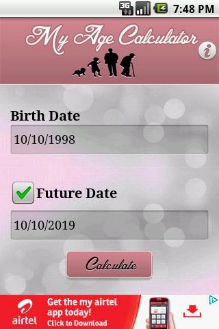 【免費生活App】My Age Calculator-APP點子