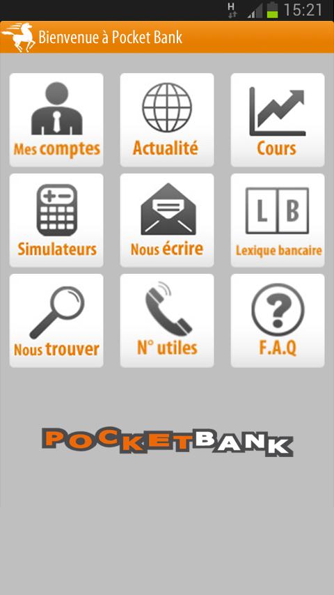 Android application Pocket Bank screenshort