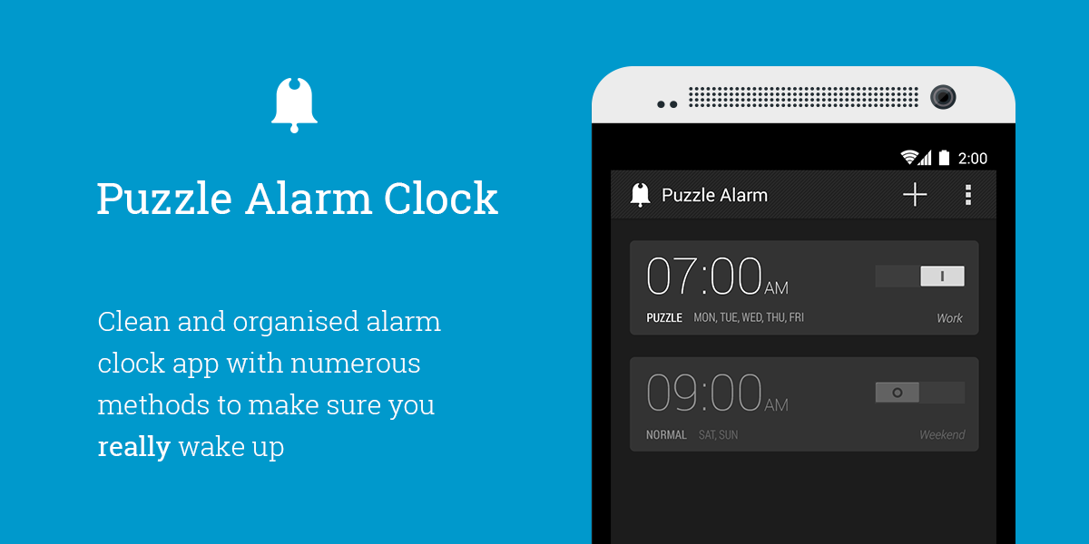 Puzzle Alarm Clock - screenshot