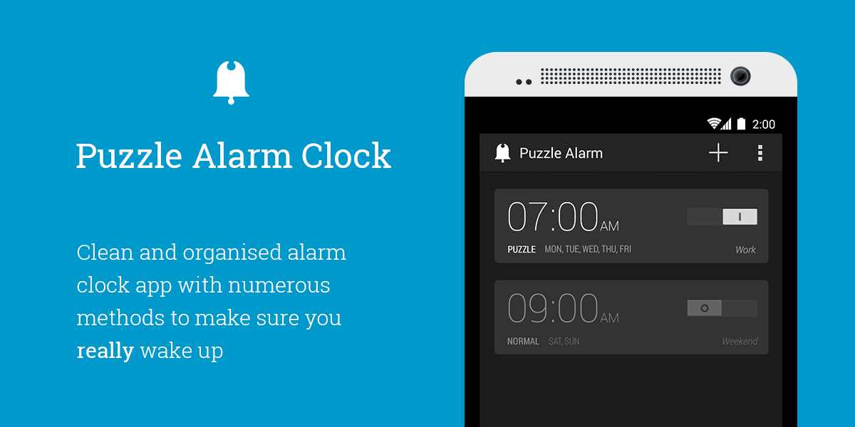 Puzzle Alarm Clock v2.0.32 Apk