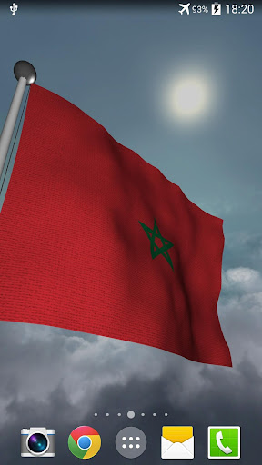 Morocco Flag + LWP