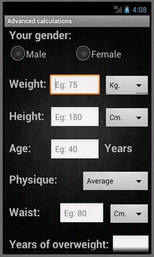 BMI and Ideal Weight Pro