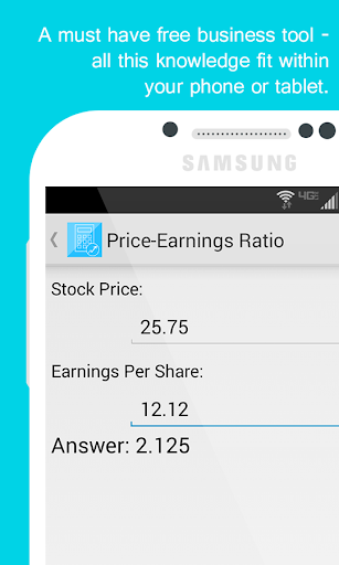 【免費財經App】Accounting Ratio Calculator-APP點子