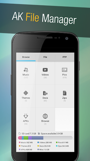 AK File Explorer File Manager