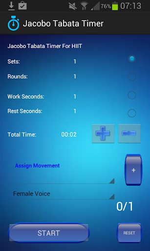 【免費運動App】Jacobo Tabata Timer (HIIT)-APP點子