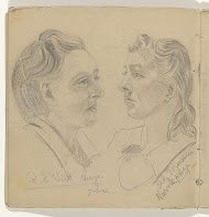 Portretten van Noorse gevangenen