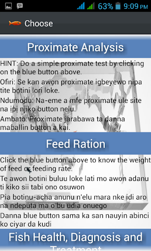 EasyFish Feed Formulator