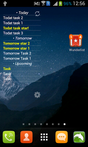 [root] Wunderlist Mini Widget