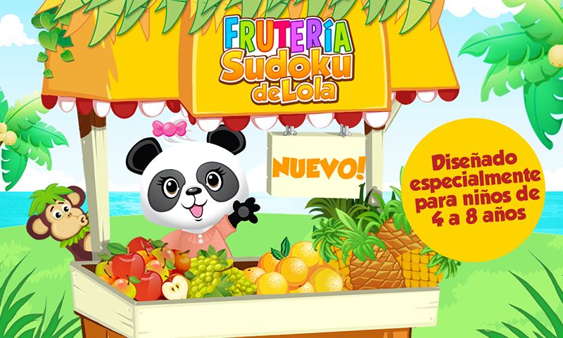 Android application Lola's Fruity Sudoku screenshort