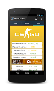 Free Download Steam Status APK