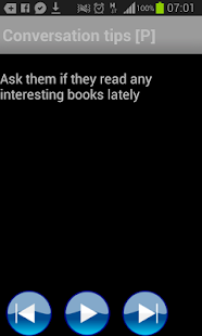 Conversation tips Screenshots 1