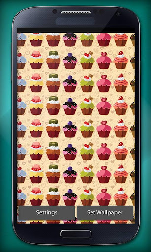 Cupcake Free Live Wallpapers