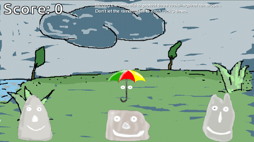 【免費動作App】Umbrella And Rocks TV-APP點子