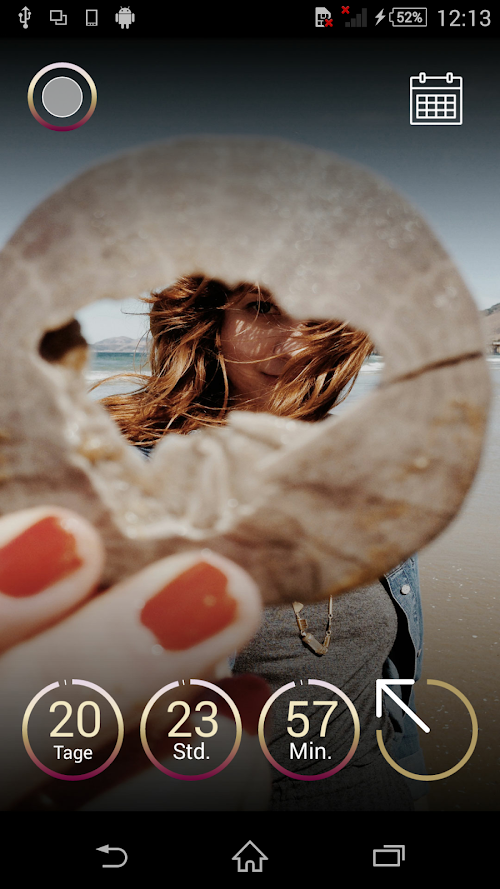 Android application NuvaRing® Erinnerungs-App screenshort