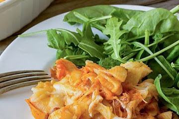 Weeknight Recipe: Easy Pasta Bake with Prosciutto, Tomato Sauce &#038; Mozzarella