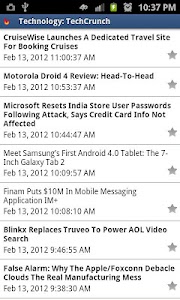 RSS News Reader screenshot 2