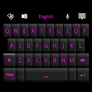 GO Keyboard Black Pink Theme 1.0 Icon