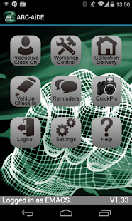 Android application ARC-AiDE screenshot