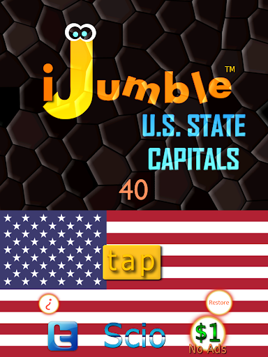 【免費解謎App】iJumble - U.S. Capitals-APP點子