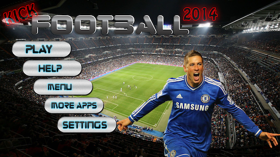 Kick Football 2014 3d - screenshot