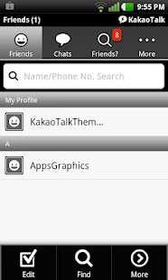 Lastest KakaoTalk Black Theme! APK for PC