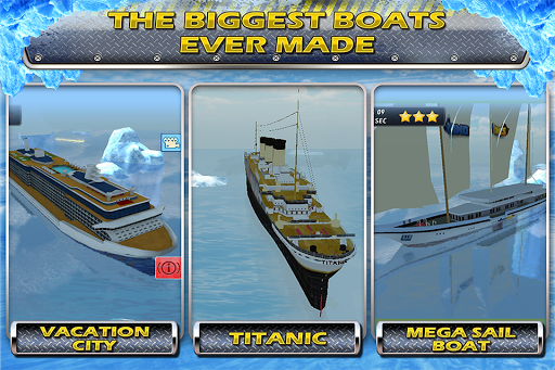 【免費賽車遊戲App】Ocean Liner 3D Ship simulator-APP點子