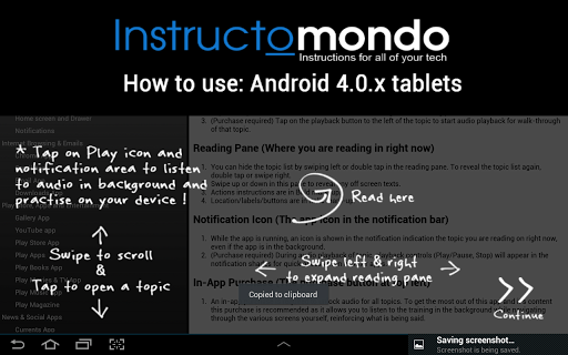 How to use Android ICS Tablets