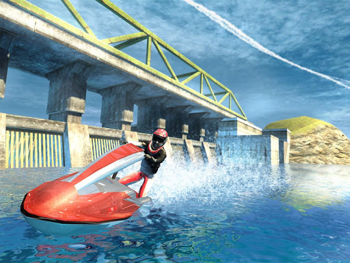 【免費賽車遊戲App】Turbo Jet Ski River Rider 3D-APP點子