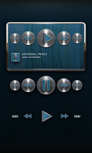 How to get Poweramp Widget Lightblue Wood lastet apk for android