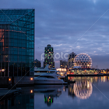 Vancouver's Telus World of Science At Dawn by Daniel Gorman -  