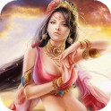 Oriental dancer live wallpaper icon