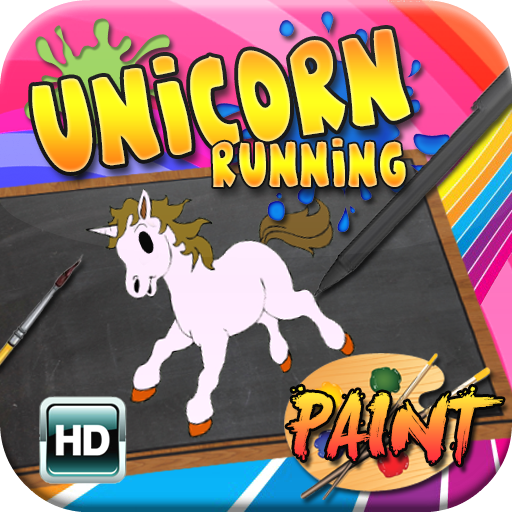 Unicorn Running Paint 娛樂 App LOGO-APP開箱王