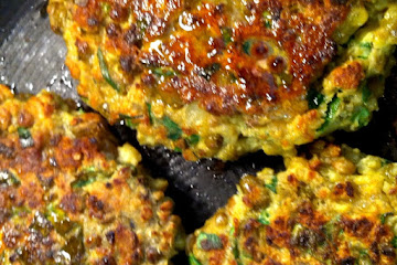 deliciously nutritious quinoa-mung bean-lentil cutlets (or patties)