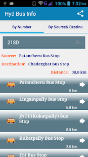 Hyd Bus Info Screenshots 2