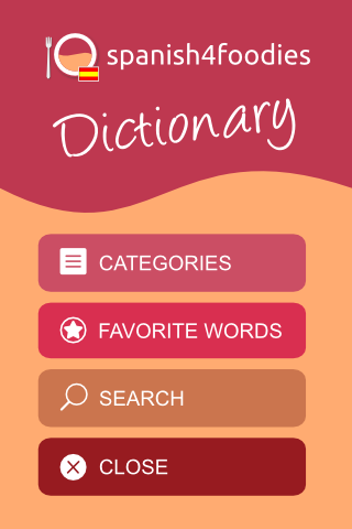 Spanish4foodies Dictionary