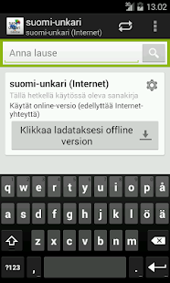 Lastest Finnish-Hungarian Dictionary APK