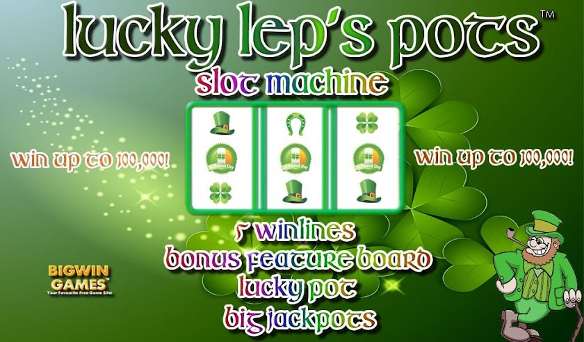 Lucky Leps Slot Machine HD Screen 1