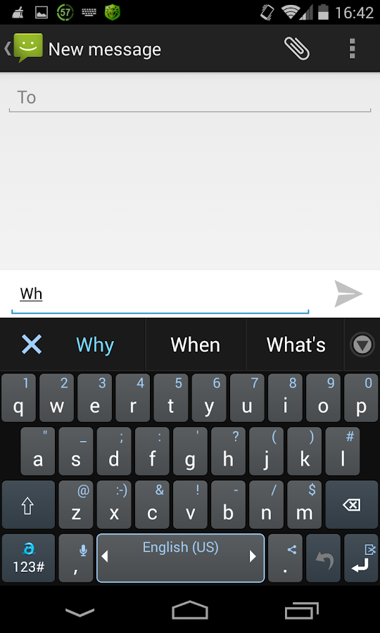 Adaptxt Keyboard - screenshot