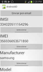Android Device variables