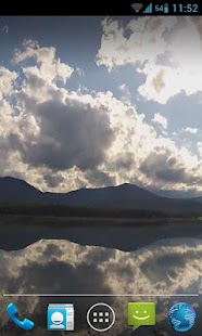 download Sunny Clouds Live Wallpaper HD free