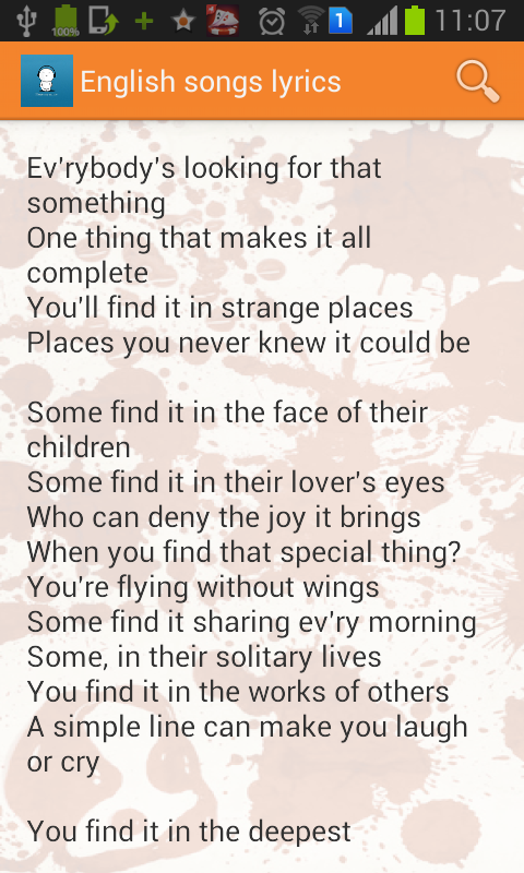 English songs lyrics - Android Apps on Google Play