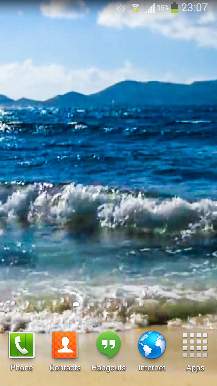 Ocean Waves Live Wallpaper 57 Screen 3