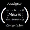 Matrix Calculator and Analysis