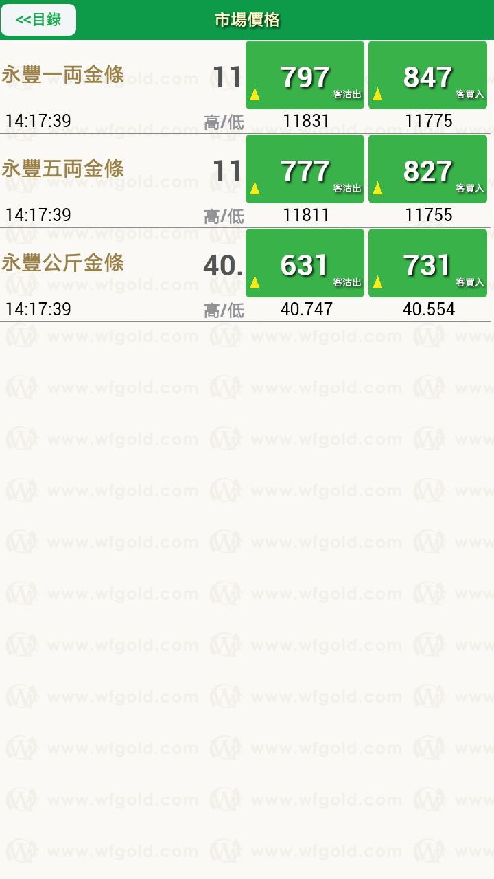 WF e-Bullion Trading Platform Screen 2
