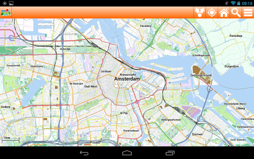 【免費旅遊App】Amsterdam Offline mappa Map-APP點子