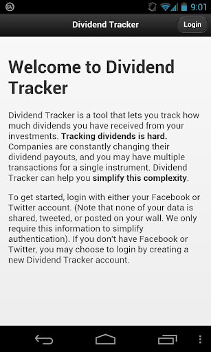 Dividend Tracker