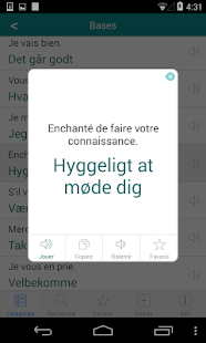 Danois Traduction avec Audio Screen 3