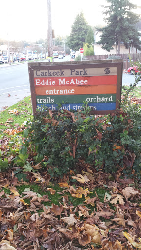 Carkeek Park  Eddie McAbee Entrance