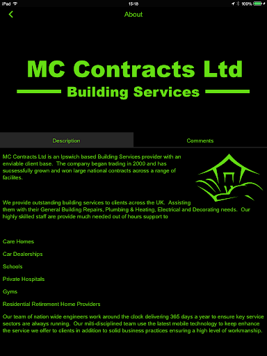 【免費生產應用App】MC Contracts-APP點子