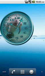 Manatee 4 Analog Clock poster 2